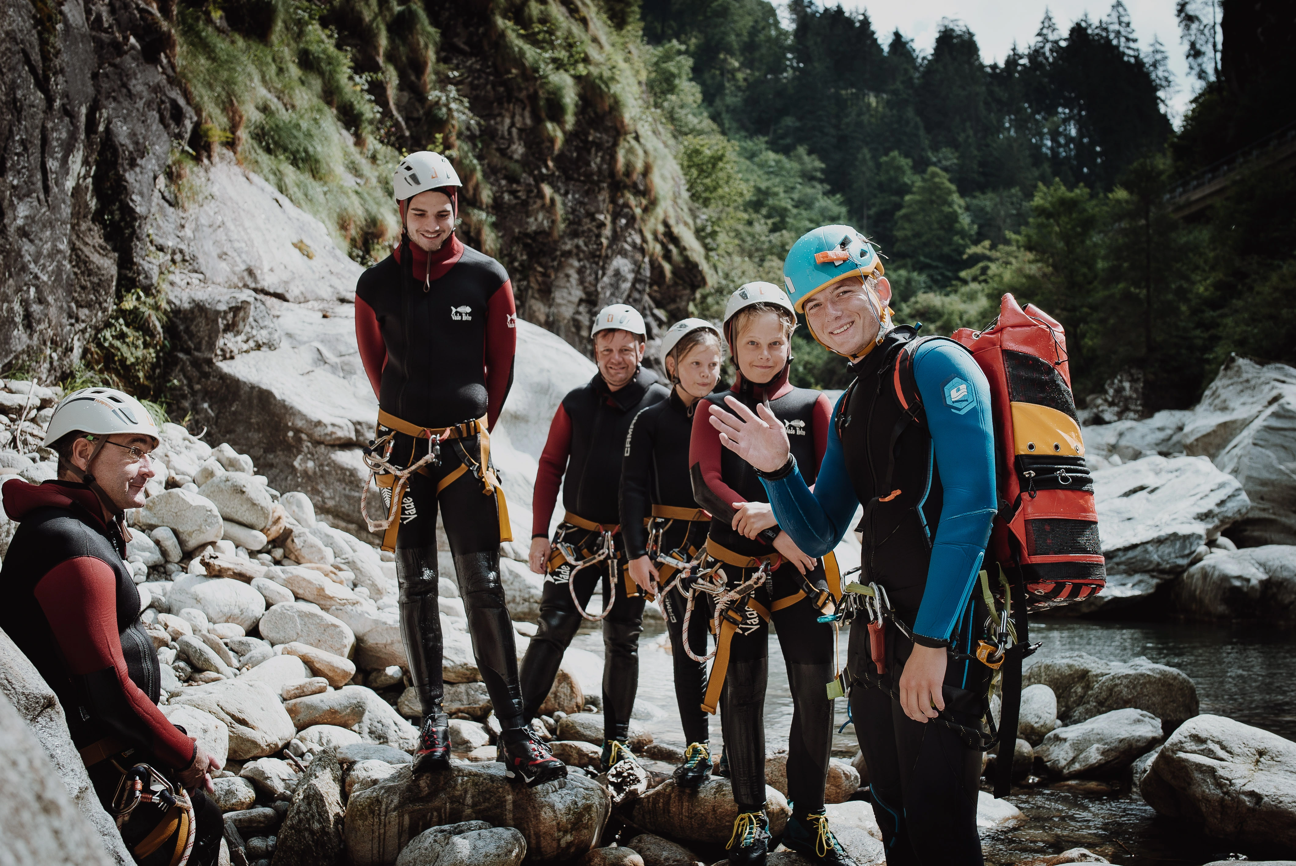 Canyoning Actionclub Zillertal – action-packed outdoor adventure in Tyrol with canyons, waterfalls and crystal-clear mountain water
